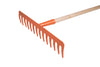 RASTRILLO JARDINERO 14 DIENTES MANGO DE MADERA GROSOR 4MM