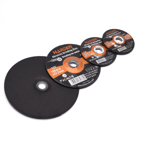 Disco de Desbaste para Metal 180 x 6.0 x 22.2 mm - HARDEN