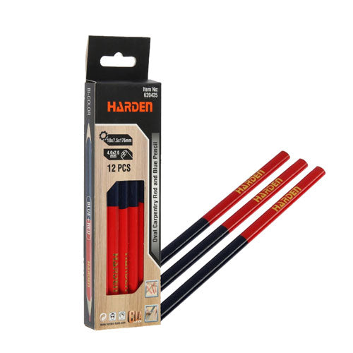 10X7.5X176mm 12PZ LAPICES CARPINTERO HARDEN