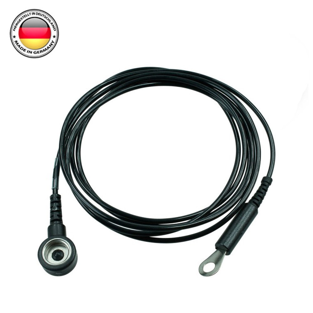 Cable a tierra 3.0m broche hembra t/anillo 5mm
