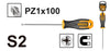 ATORNILLADOR INGCO POZIDRIV PZ1 X 100 MM # HS68PZ1100(OF)