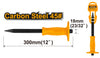 PUNTO INGCO CON GRIP 18 X 300 MM # HCC0841218