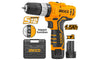 TALADRO INGCO INALAMBRICO 12V - 2 BAT. CARGADOR C/CAJA #CIDLI1232 (C) (OF)