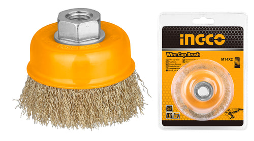 ESCOBILLA INGCO DE COPA P/ESMERIL LISA FINA 125 MM # WB11251