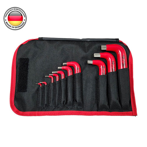 SET DE 10 LLAVES ALLEN AISLADAS. MILIMETRICAS
