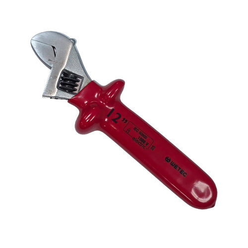 Llave Francesa Ajustable Aislada 12"