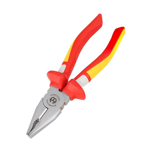 Alicates universales WETEC VDE. mango de 3 componentes. 200 mm