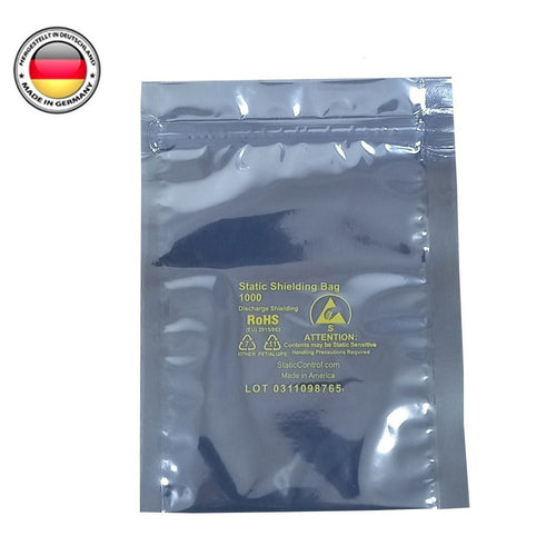 10 bolsas Antiestáticas 350X450mm. con cierre ziploc