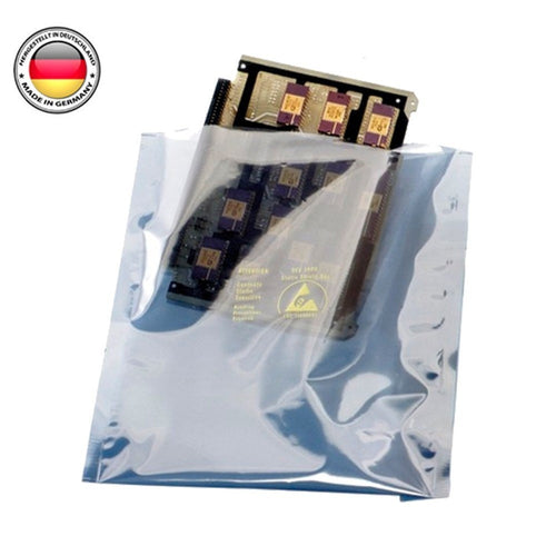 10 Bolsas Antiestáticas 250x350mm. sin cierre ziploc