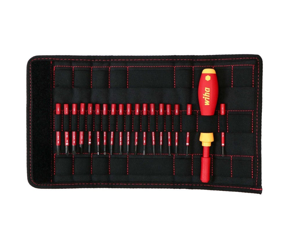 Juego de 19 hojas de atornilladores SlimLine aislante