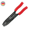 Alicate crimpeador y pelacables para conectores aislados y no aislados. 1.5-6.0 mm²