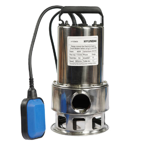 Bomba Sumergible Agua Limpia 05 HP 10mts Cable - HYUNDAI