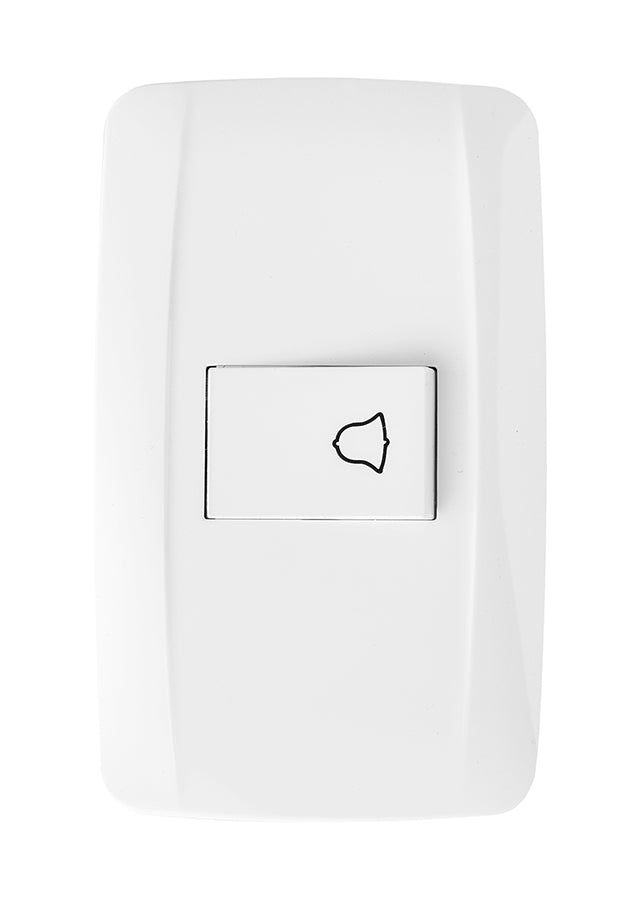 Pulsador timbre Blanco