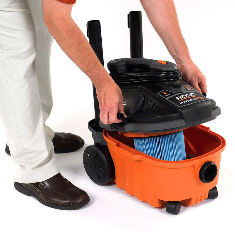 Aspiradora #wd-4075 5.0 hp. 15 lt. (50883) - RIDGID