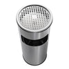 BASURERO CENICERO ACERO INOXIDABLE 18 LTS SOIN