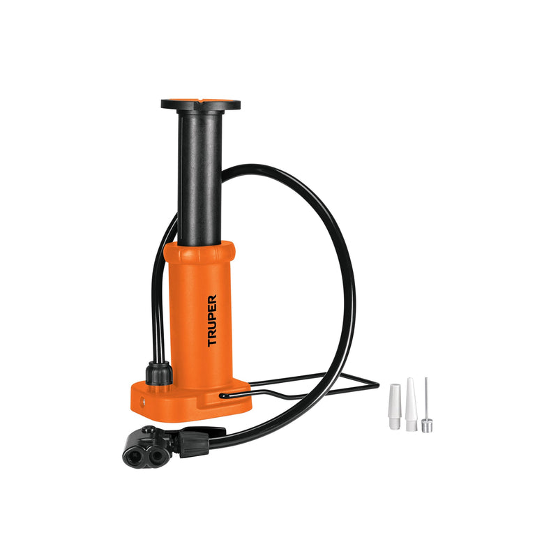 BOMBIN TRUPER DE PEDAL SOPORTE METALICO ABATIBLE 60 PSI # BOPE-60 (101667)