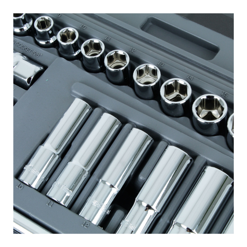 JUEGO de DADOS 3/8" 23 PCS JT 823