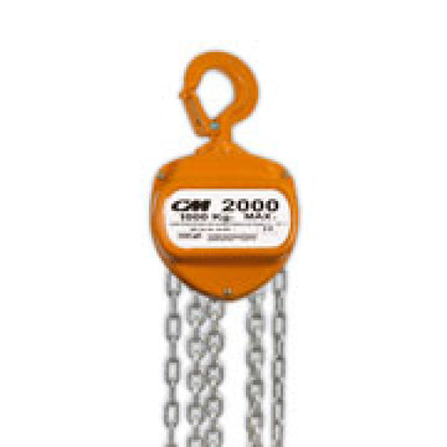 TECLE DE CADENA STD. 1/2 TON. x 3 MTS. C.M.