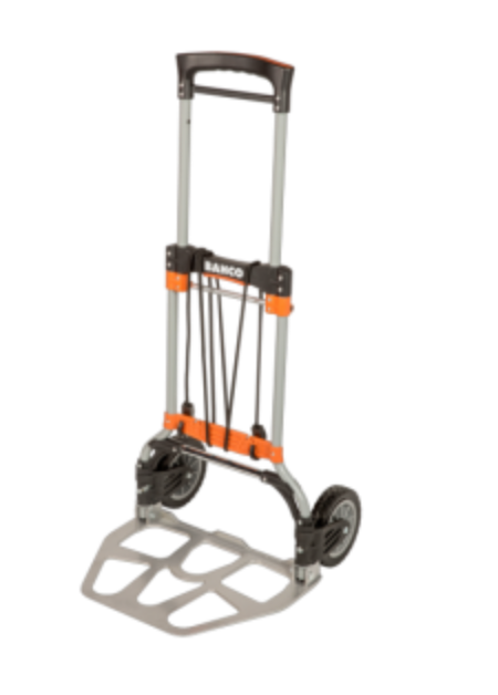 Transportador Plegable con bandeja de aluminio 120KG BAHCO