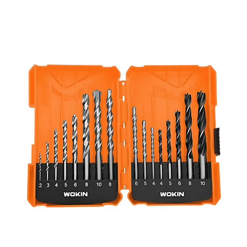 Set Brocas. 16 Piezas Wokin