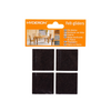 Tope P/Mueble Cuadrado F3-4040 40x40mm Un00770 J.4