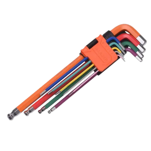 Set de llaves EXTRA LONG 9 Piezas Harden
