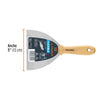 ESPATULA ACERO FLEXIBLE TRUPER 5" M/MADERA # ET-5F (14451)