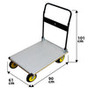 CARRO ALUMINIO MANGO ABATIBLE 200 KG