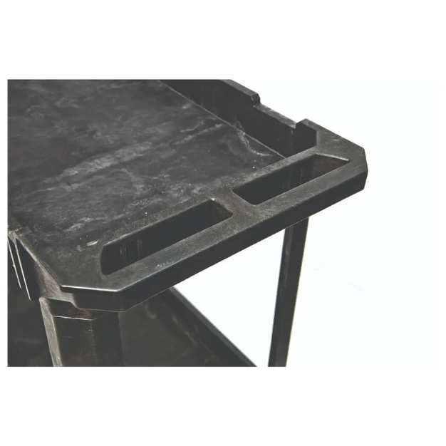 CARRO PLASTICO TACTIX # 326089 C/RUEDAS 2 GAVETAS 86.6X44X82.5 CM.