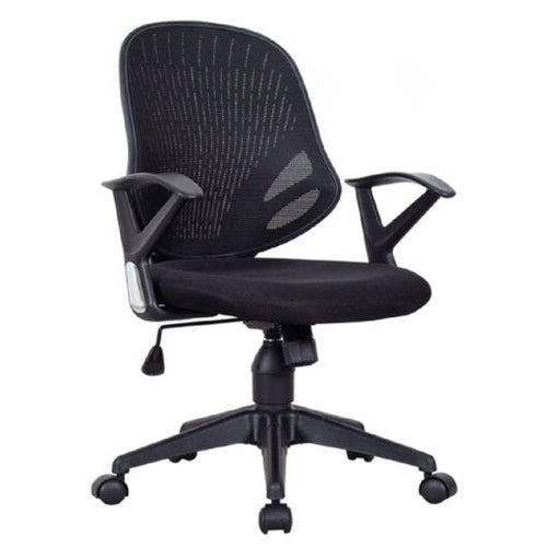 SILLA EJECUTIVA BASIC BASE NYLON GIRATORIA