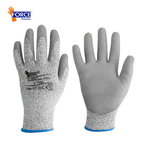 GUANTE MULTI-PROTEC FLEX NITRIL L-1000 GRIS 8