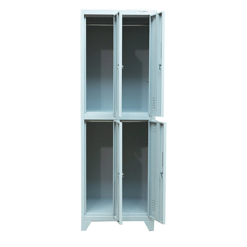 LOCKER 2 CUERPOS 4 CASILLEROS