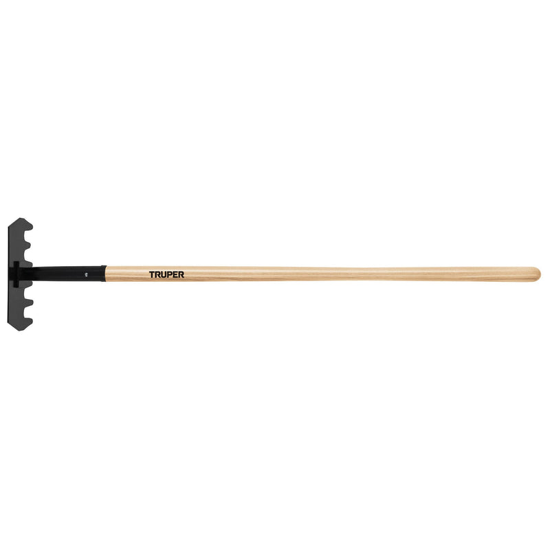 RASTRILLO Y AZADON 2 EN 1 TRUPER MANGO MADERA 48" # MAC (17891)