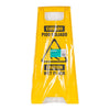 SEÑALETICA TRUPER PISO MOJADO PLEGABLE ALTURA 62 CM. # RESBA-60P (23020)