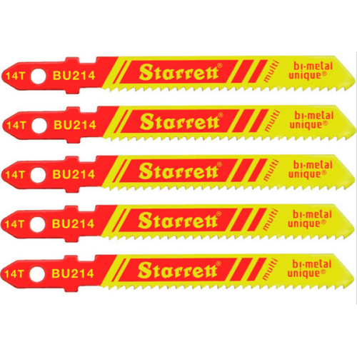 SIERRA CALAR 5 PZAS. 50 MM. STARRETT BU214