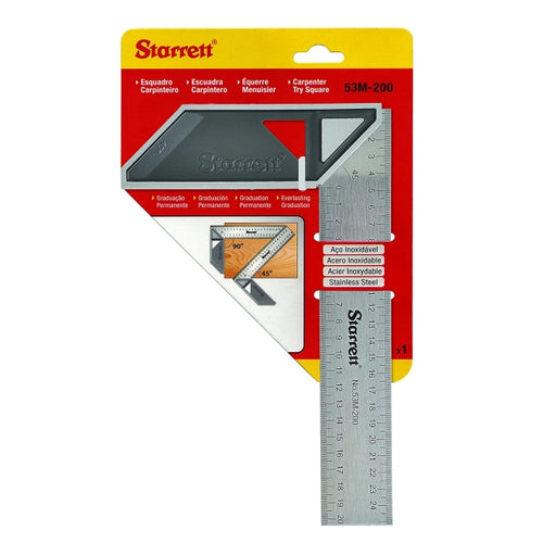 ESCUADRA CARPINTERO 8″ STARRETT