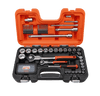 Juego Dados + Accesorios 1/4 Y 1/2 C/Chicharra 79 Piezas