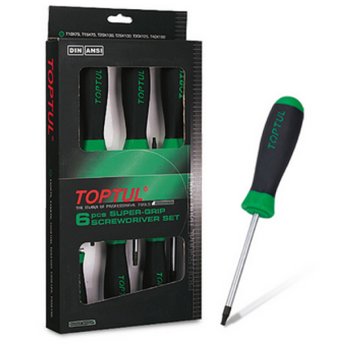 JUEGO DE ATORNILLADORES TORX 6 PZAS.