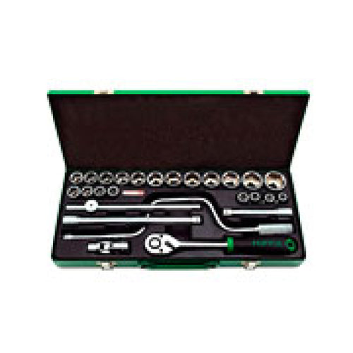 JUEGO DADOS 12 PUNTAS 1/2″ 10-32 MM.