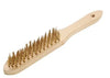 Escobilla de Acero con Mango 3 lineas Wokin