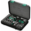 Set de dados con chicharra 1/4 Zyklop Speed 8100 SA 42 piezas Wera