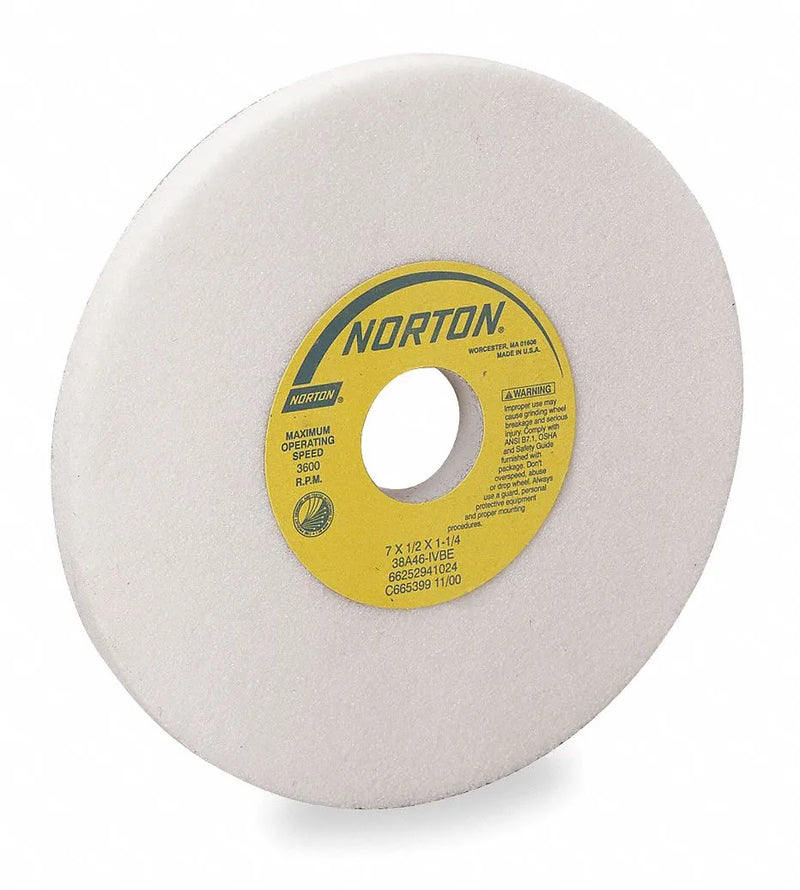 Piedra recta blanca 6x1x1.1/4 a- 46 (10057590) - NORTON