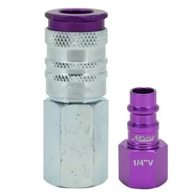 Acople rapido h.macho 1/4 npt purpura (765vc) - MILTON