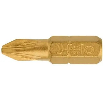 Punta cruz pozidriv titanio pz1x25mm (2101070) - FELO