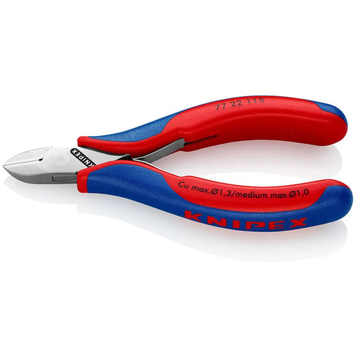 Alicate c/lateral 4.1/2 elect. (7722115) - KNIPEX