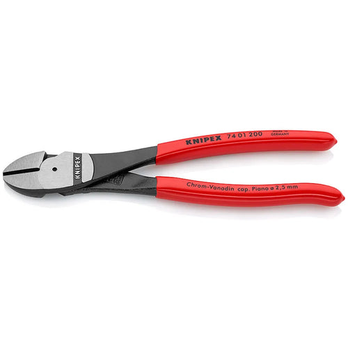 Alicate c/lateral 8 reforz. (7401200) - KNIPEX