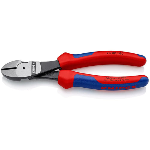 Alicate corte diagonal 10 t/pesado (7402250t) - KNIPEX