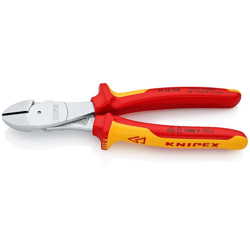 Alicate corte diagonal 6 1000v. (7406160) - KNIPEX