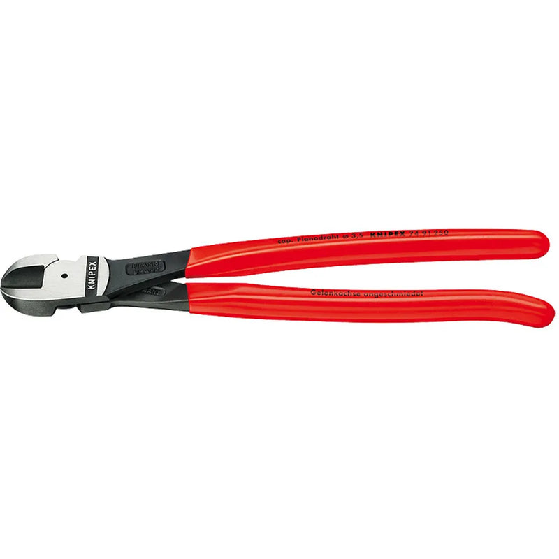Alicate c/lateral 10 p/acero (7491250) - KNIPEX