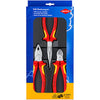 Jgo alicates aislados 1000v. 3 pzs. (2012) - KNIPEX
